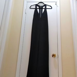 Blue Blush Black Jumpsuit